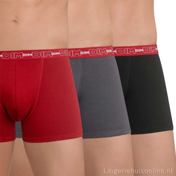 Dim Heren Short Ecodim - 5 stuks Zwart - Maat 4 - Large - Supra Bazar | Je  vindt er alles