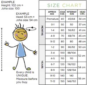Joha ecologisch baby rompertje met korte mouw maatadvies