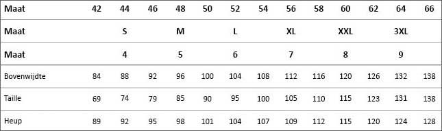 Ten Cate heren thermoshirt 30242 maatadvies