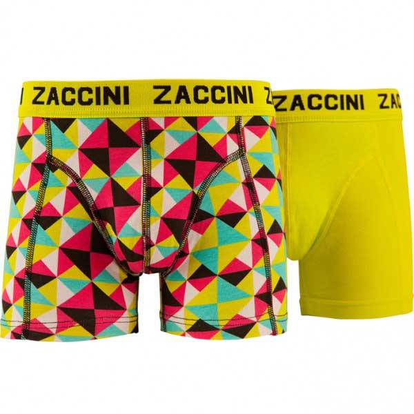 Zaccini - Lot de 2 Boxers - Bleu de Delft - Bleu - Moda Italia
